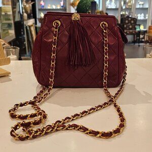 Vintage Chanel Tassle Shoulder Bag